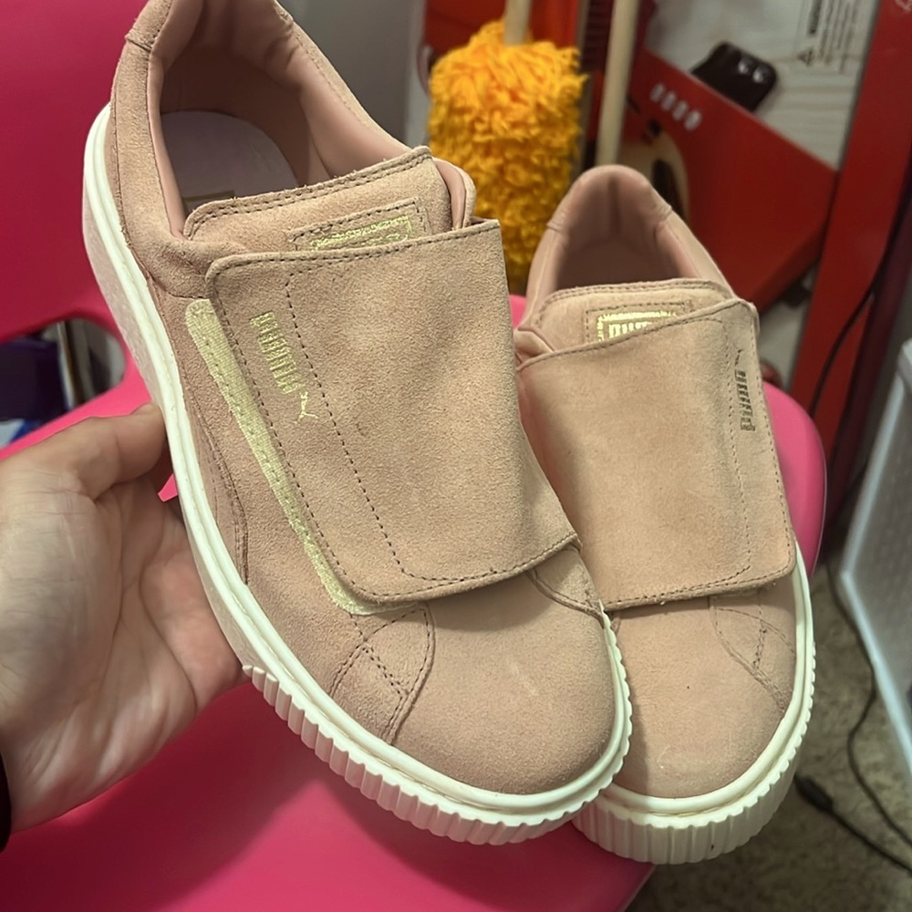 PUMA Suede Platform Strap